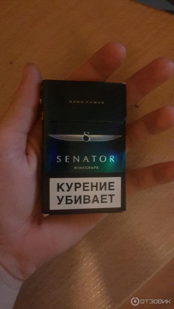 Обзор сигарет Senator Winegrape