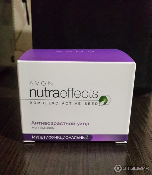 Мультифункциональный ночной крем Avon Nutra Effects Антивозрастный уход фото