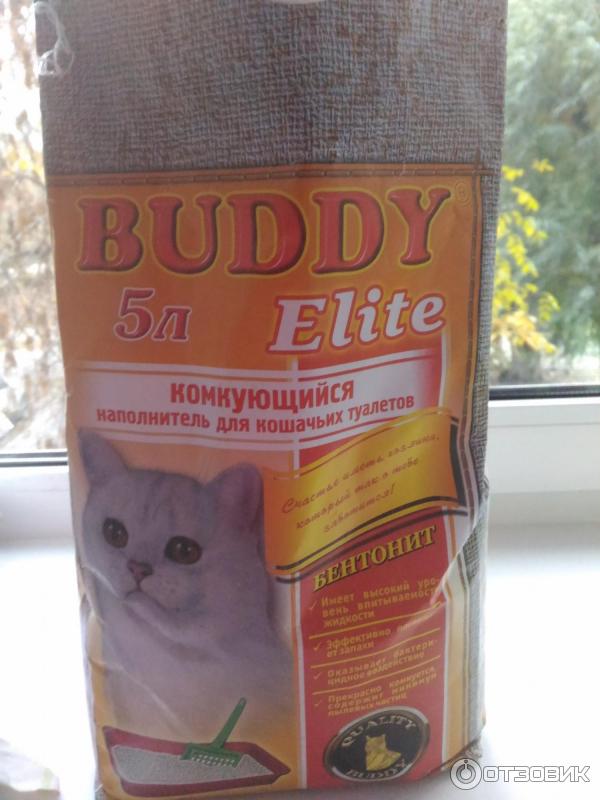 Наполнитель для кошачьего туалета buddy