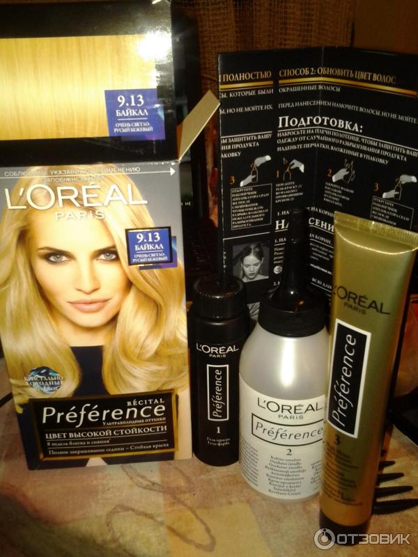 Краска для волос L'Oreal Preference фото