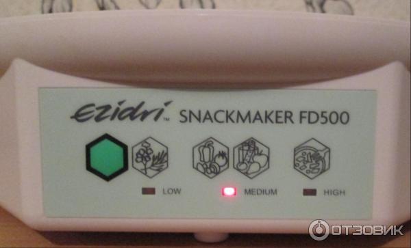 Сушилка для овощей, фруктов и мяса Ezidri Snackmaker FD500 фото