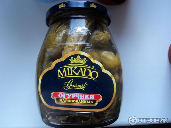 Огурчики Mikado Пикантные фото