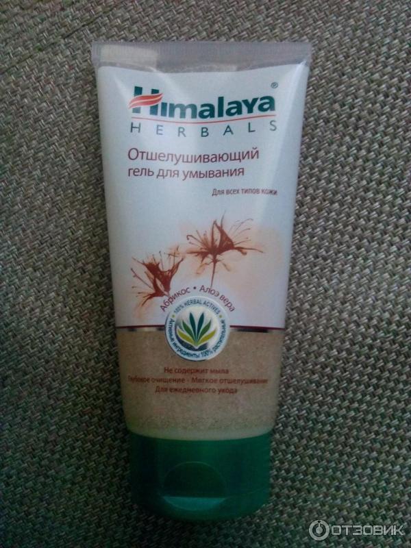 Отшелушивающий гель для умывания Himalaya Herbals Абрикос-алое вера фото