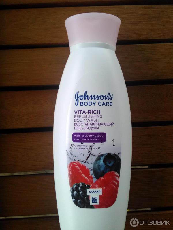 Восстанавливающий гель для душа Johnson's Baby Body Care Vita-Rich фото