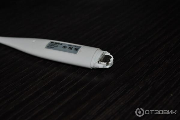 Как заменить батарейку в термометре b well