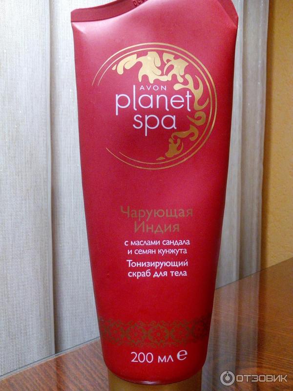 Тонизирующий скраб для тела Avon Planet SPA Чарующая Индия фото