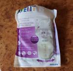 Стерильные пакеты для хранения грудного молока Philips Avent фото