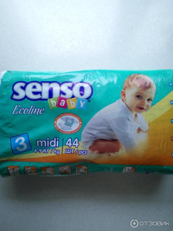 Подгузники детские Senso Baby Ecoline фото