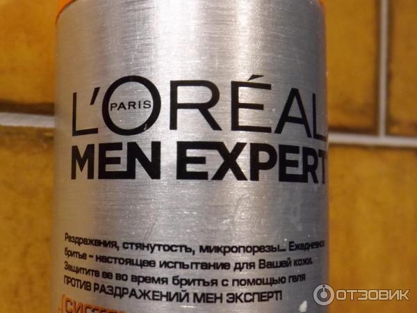 Гель для бритья L'Oreal Men Expert против раздражений фото