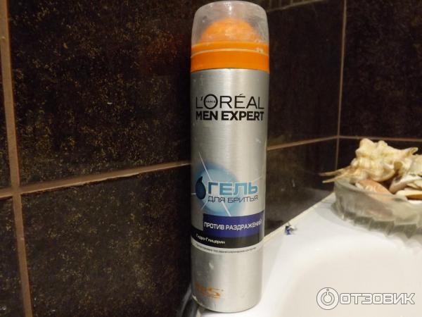 Гель для бритья L'Oreal Men Expert против раздражений фото