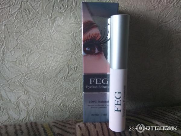 Сыворотка для роста ресниц FEG eyelash enhancer фото