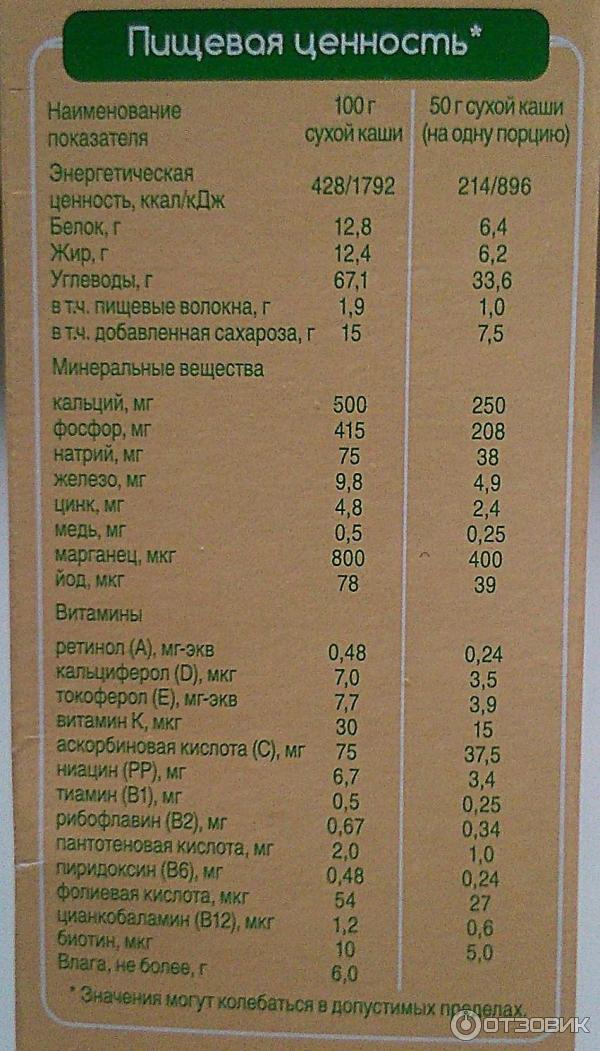 Каша детская Малютка рисовая безмолочная фото