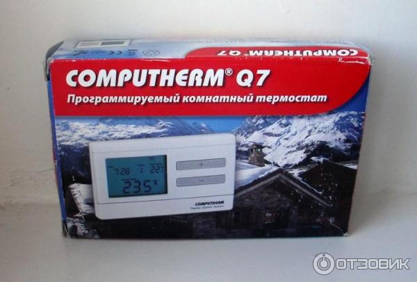 Упаковка программатора Computherm Q7