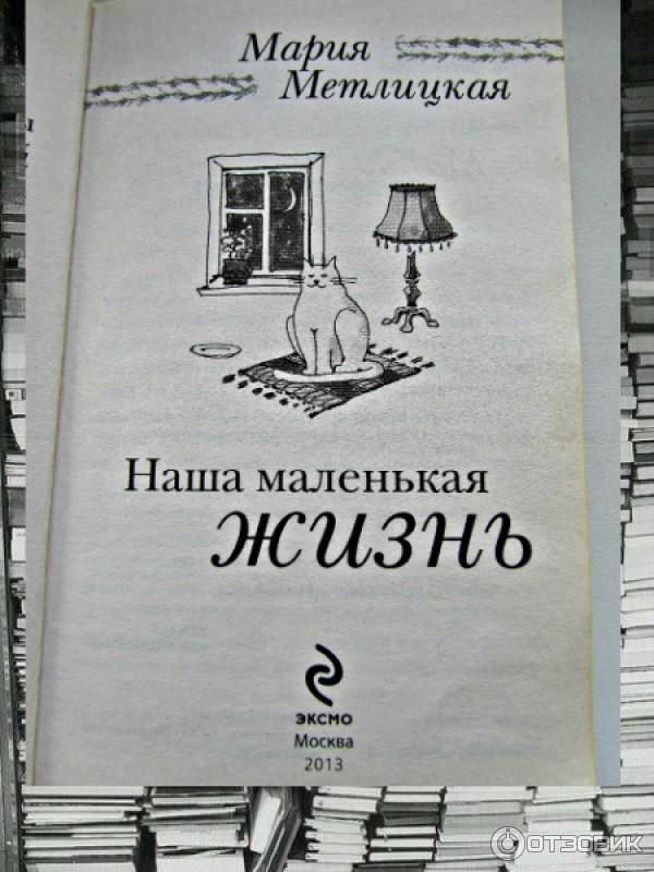 Сборник рассказов и повестей Наша маленькая жизнь