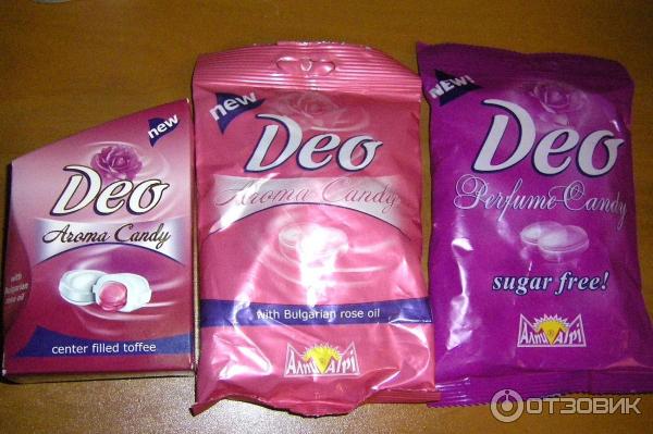 Парфюмированные конфеты DEO Perfume Candy фото