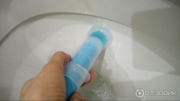 Гелевый очиститель унитаза Sanfor WC Gel Discs фото