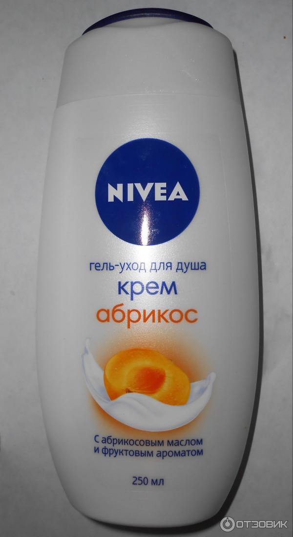 Гель-крем для душа Nivea Крем абрикос фото