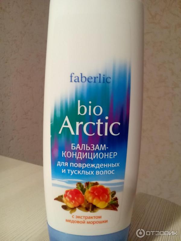 Бальзам-кондиционер для поврежденных и тусклых волос Faberlic bio Arctic фото