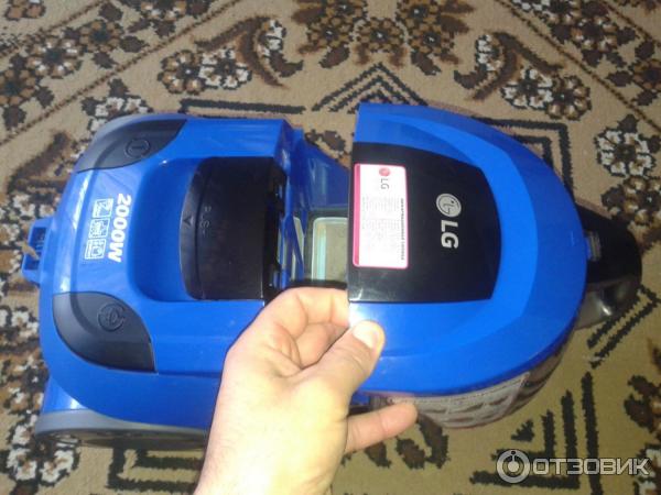 Отзыв о Пылесос LG VK69402N | Очень мощный и удобный