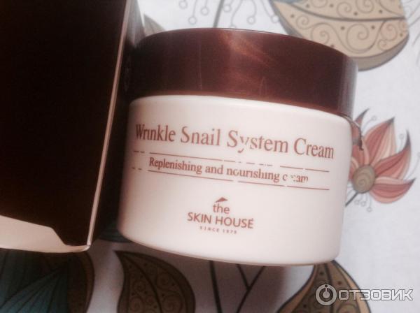 Улиточный крем для лица The Skin House Wrinkle Snail System Cream фото