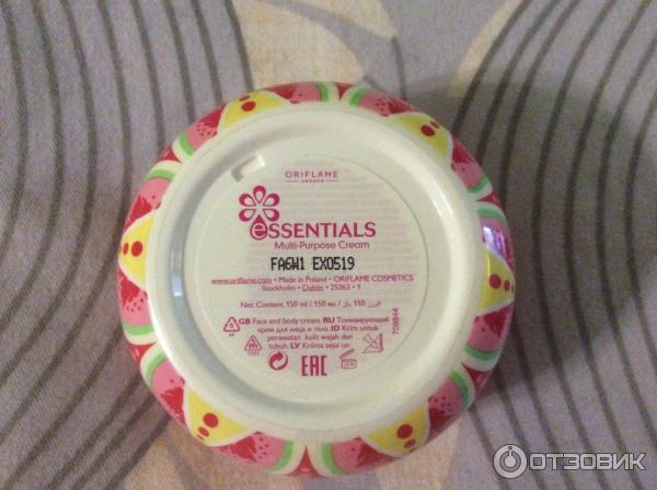 Крем для лица и тела Oriflame Essentials Multi-Purpose Cream фото