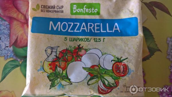 Сыр Bonfesto Mozzarella фото