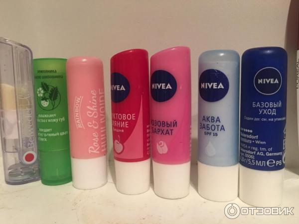 Бальзамы для губ Nivea фото