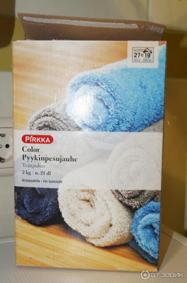 Порошок для стирки цветного белья, Pirkka Color, 2000 гр фото