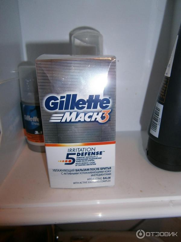 Бальзам после бритья Gillette Mach 3 фото