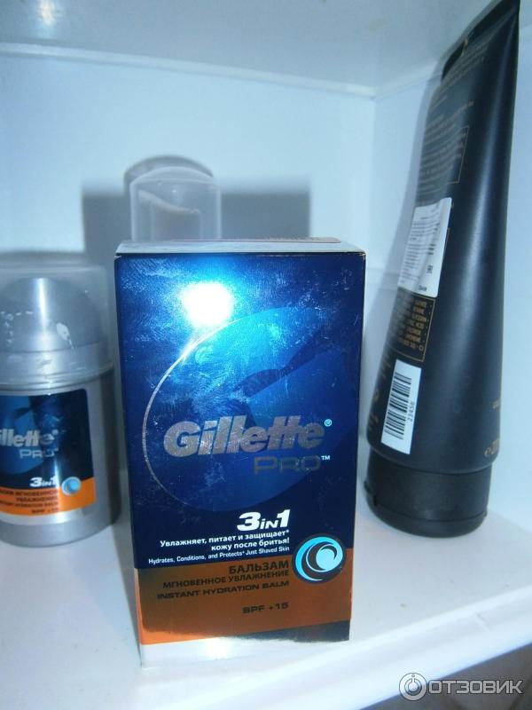 Бальзам после бритья Gillette Pro мгновенное увлажнение фото