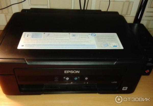 Струйное МФУ Epson L210 фото