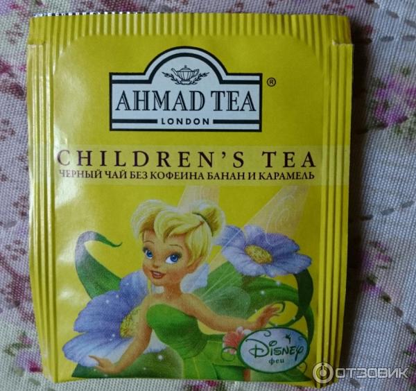 Детский чай Ahmad Tea с бананом и карамелью фото