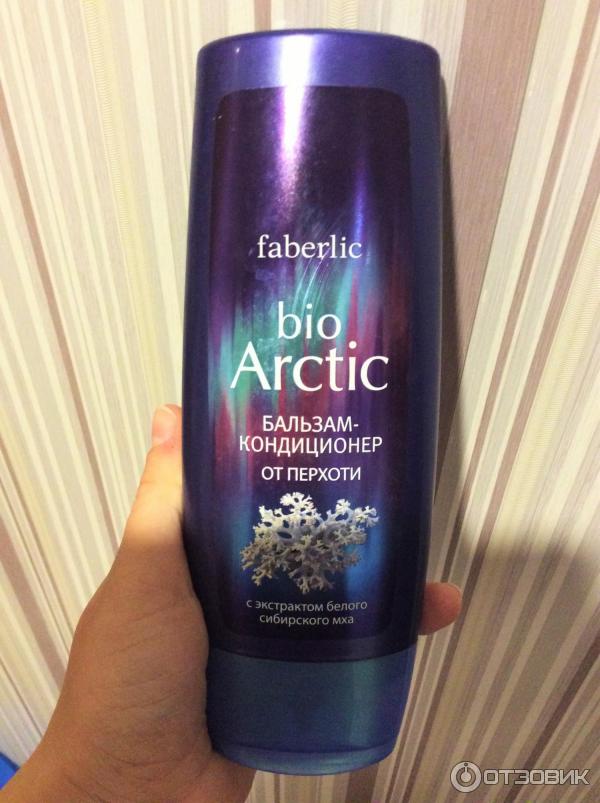 Бальзам - кондиционер от перхоти Faberlic Bio Arctic с экстрактом белого сибирского мха фото