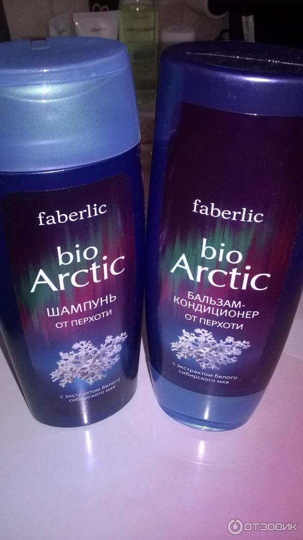 Бальзам - кондиционер от перхоти Faberlic Bio Arctic с экстрактом белого сибирского мха фото