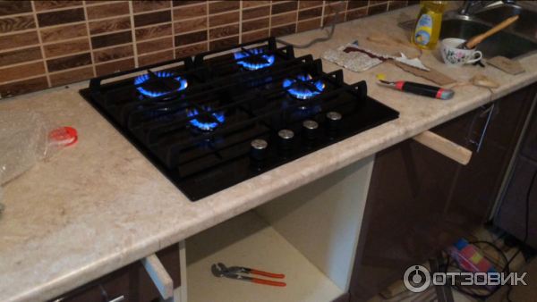 Отзыв о Варочная панель Ariston TD 640 ES ICE Мутная поверхность для аккуратных