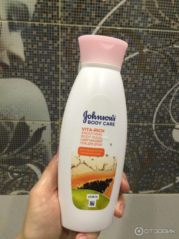 Гель для душа Johnson's Body Care смягчающий Vita-Rich фото