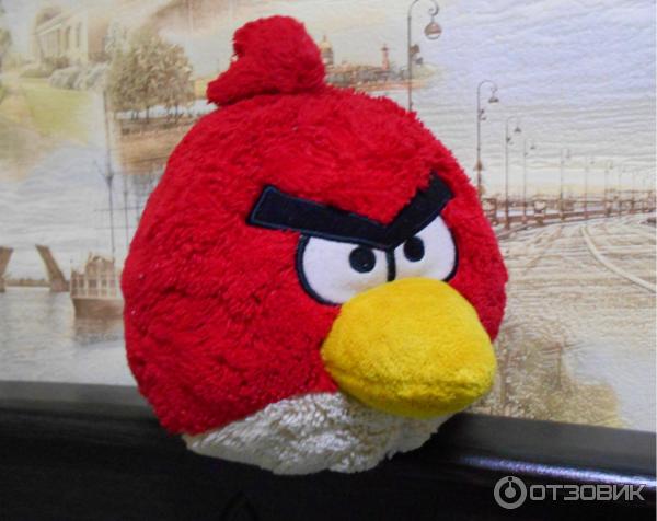 Плюшевые игрушки Angry birds фото