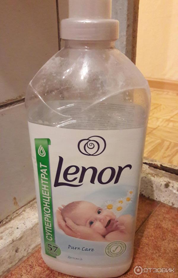 Концентрированный кондиционер для белья Lenor детский фото