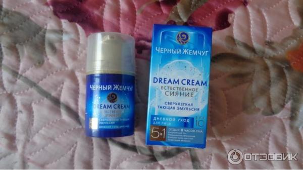 Крем для лица Черный Жемчуг Dream Cream Естественное сияние