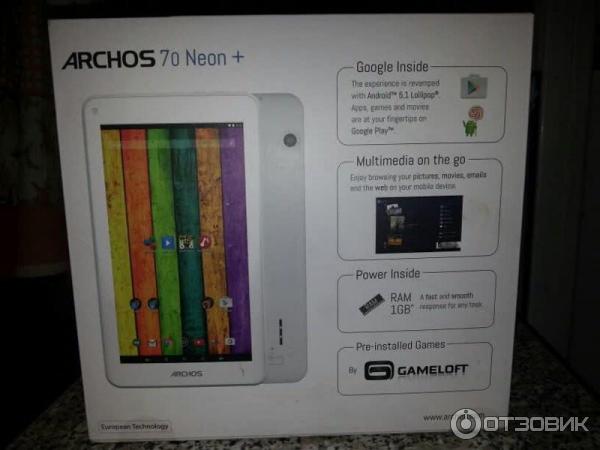 Планшет Archos 70 Neon+ фото