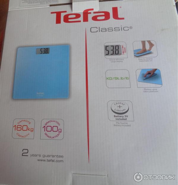 Весы напольные электронные Tefal PP 1100 Classic фото