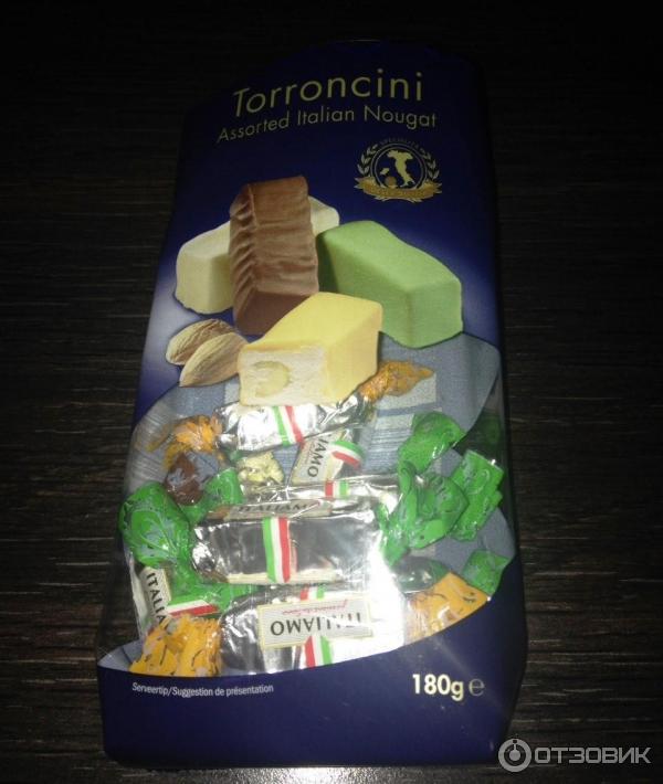 Конфеты Torroncini Assorted italian nougat фото