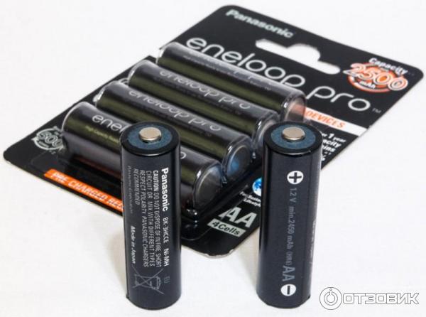 Аккумуляторы Panasonic Eneloop Pro AA 2500 mAh фото