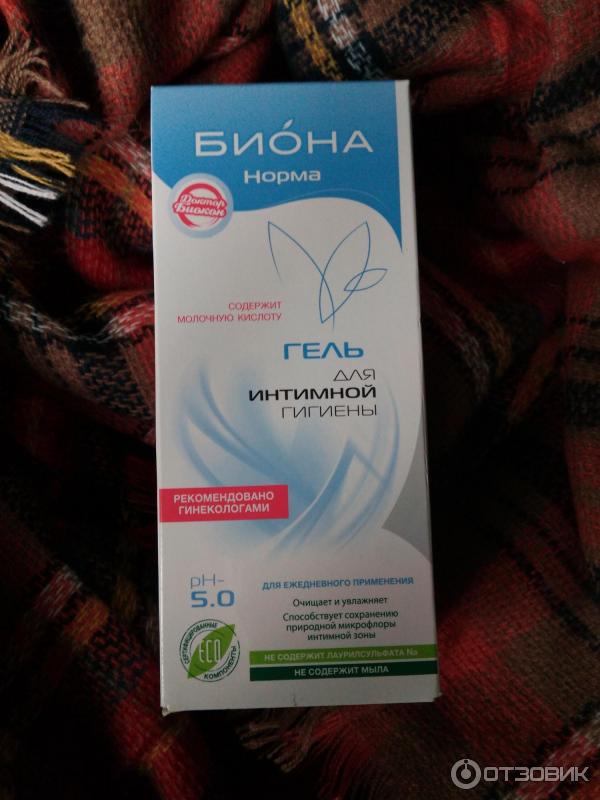 Ph интимного геля какой должен быть