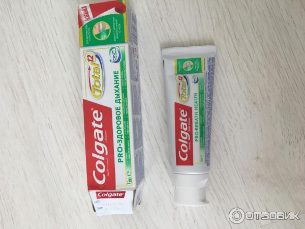 Зубная паста Colgate Total 12 Pro Здоровое дыхание фото