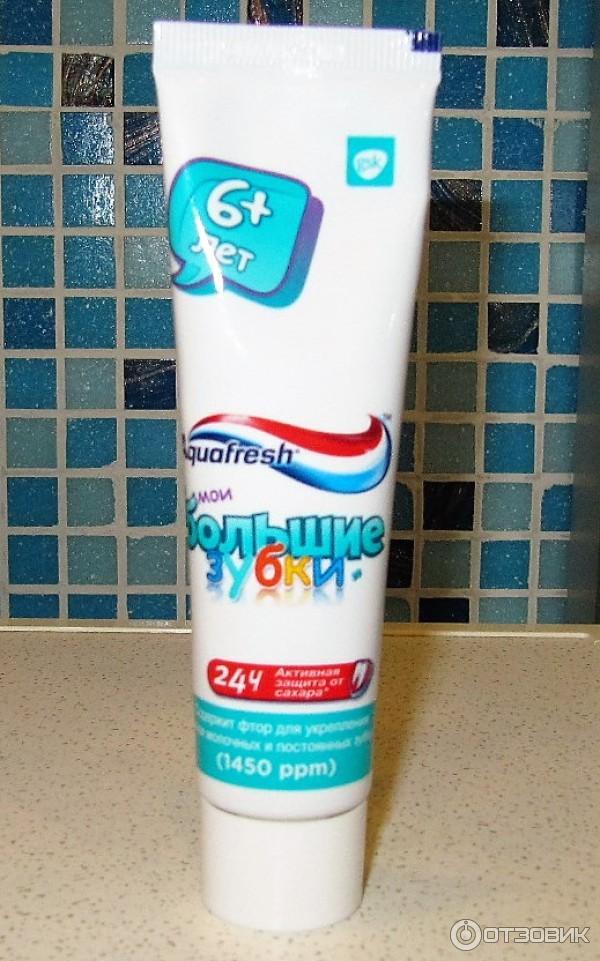 Зубная паста Aquafresh Мои большие зубки