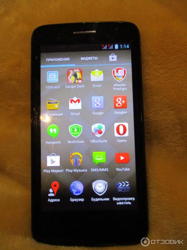 Смартфон Prestigio MultiPhone 3501 DUO фото