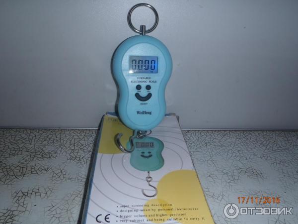 Весы-Безмен электронные 50 кг Portable Electronic Scale фото