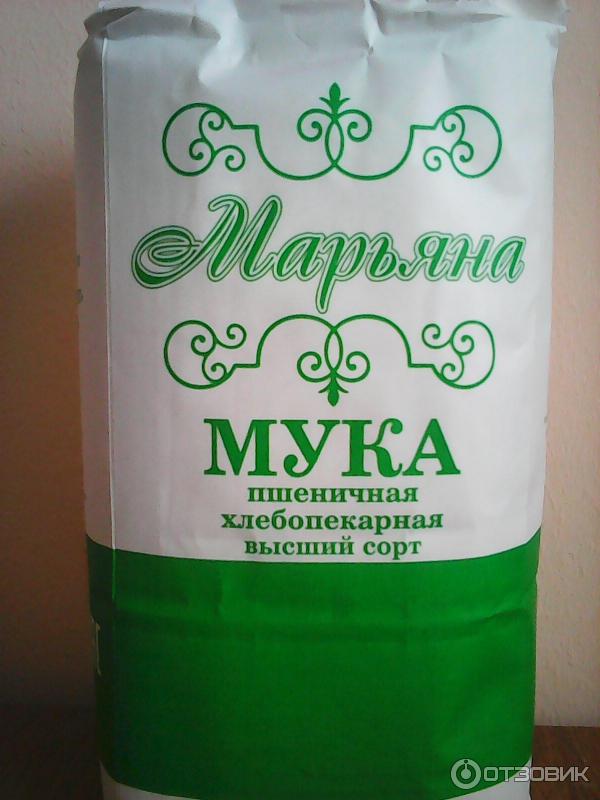 Мука пшеничная Марьяна фото