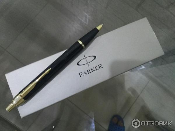 Ручка шариковая PARKER IM Black Gold Trim фото